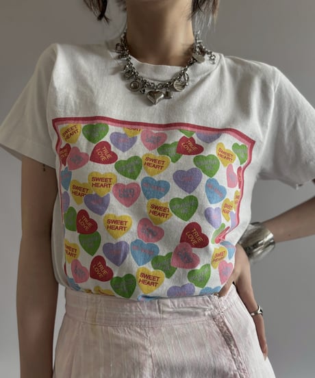 【USED】 RESIZED 90's LOVE♡ T-Shirt / 260725-010