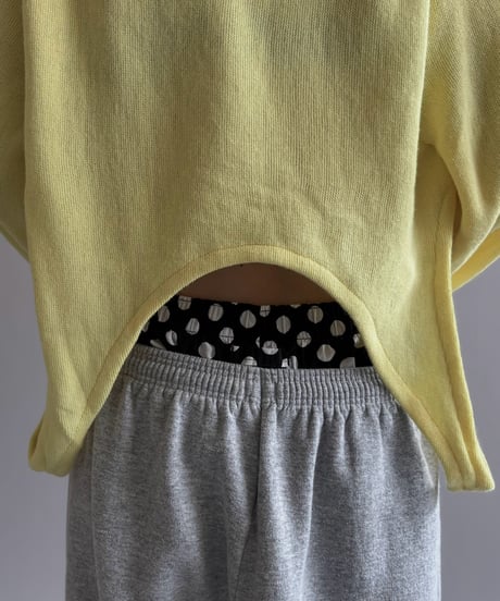 【RE;CIRCLE】 RE Deformed Acrylic Cardigan / 261005-005