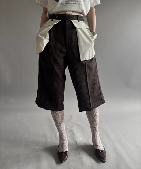 【RE;CIRCLE】 Re Slacks Pocket Shorts /  260727-006
