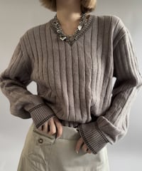 【USED】 V-Neck Knit / 261031-020