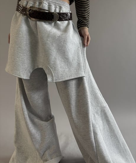 【RE;CIRCLE】 RE Deformed Sweat Pants / 261008-009