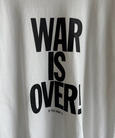 【USED】 WAR IS OVER T-Shirt / 260822-020