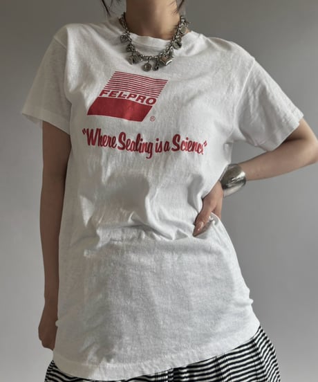 【USED】 80's  Made in USA Hanes FEL-PRO T-Shirt / 260822-001
