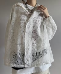 【RE;CIRCLE】RE Lace Hooded Jacket / 260824-003