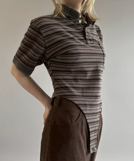 【RE;CIRCLE】RE Leotard Polo Shirt / 260713-013