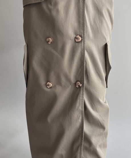 【RE;CIRCLE】 RE Trench Long Skirt  /261015-019