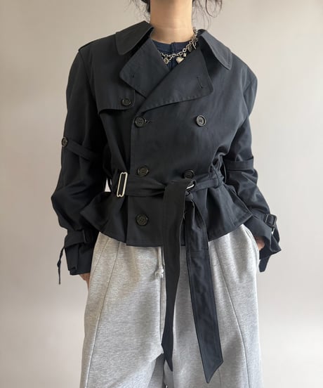 【RE;CIRCLE】 RE Trench Short Coat  / 261019-002