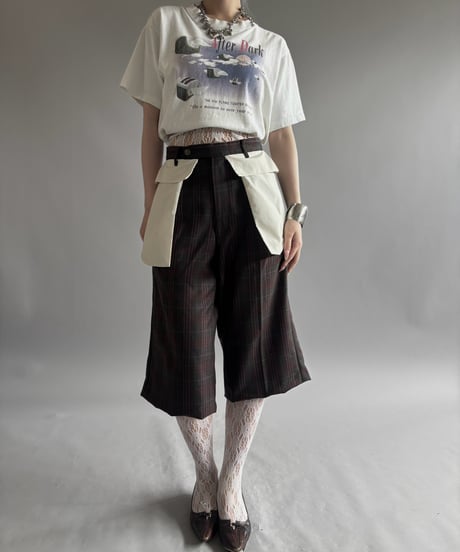 【RE;CIRCLE】 Re Slacks Pocket Shorts /  260727-006