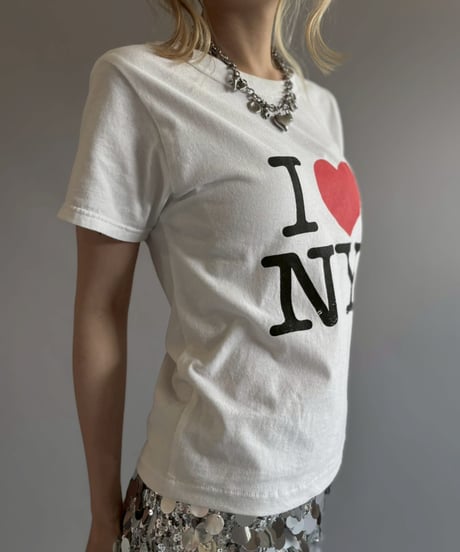 【USED】 Fruit of the Loom I ♡ NY T-Shirt/ 260711-013