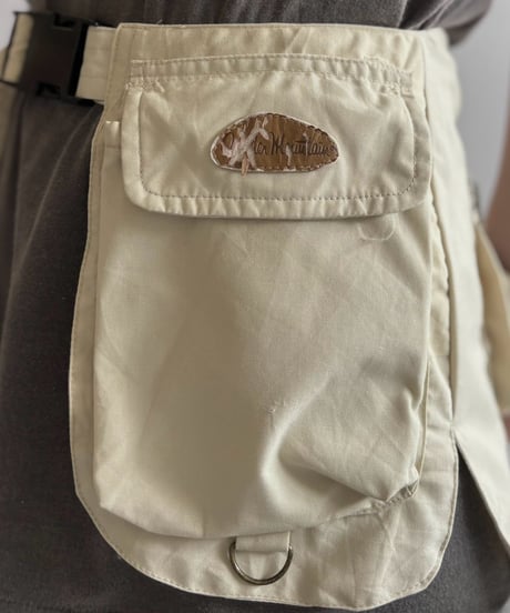 【RE;CIRCLE】  RE Fishing Vest Belt Bag / 260810-007