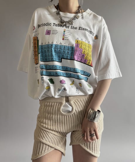 【USED】 Made in USA 93's The Periodic Table T-Shirt / 260725-020