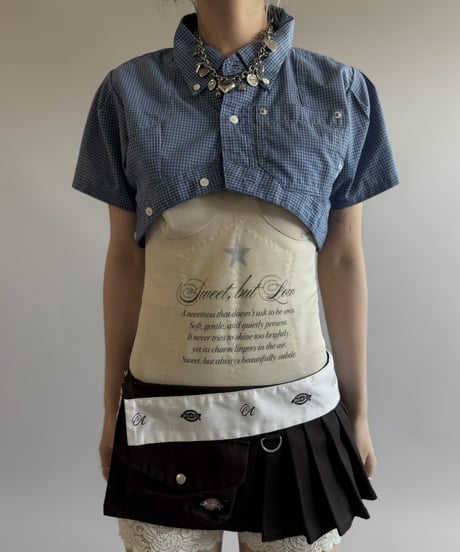 【Chinatsu Aoyama】 RE Makers Shirt Check / 260813-032