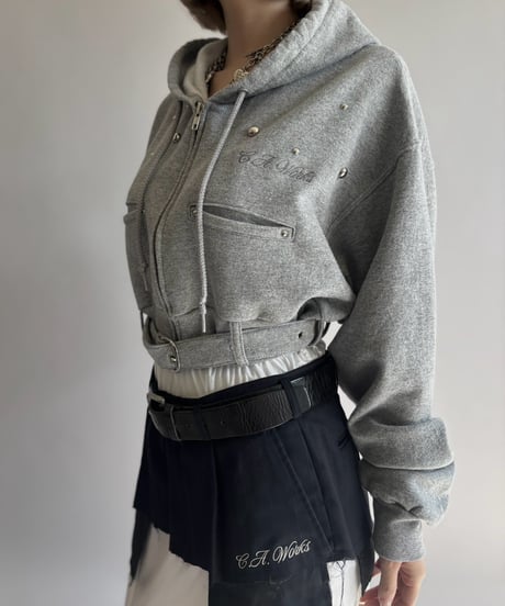 【Chinatsu Aoyama】 Studs Parka  /  2601022-019