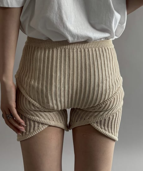 【USED】 Design Knit Shorts / 260725-021