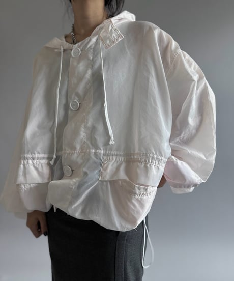 【RE;CIRCLE】RE Snow Parka Jacket Dyed Light Pink / 260914-012
