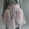 【USED】 Dot Pattern Sheer Apron Skirt / 260912-026