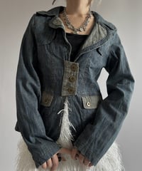 【USED】 Salt & Pepper Design Denim Jacket/ 260919-015