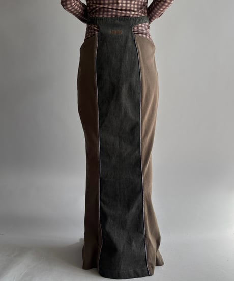 【USED】 Dead Stock DAWANG Design Skirt /261024-003
