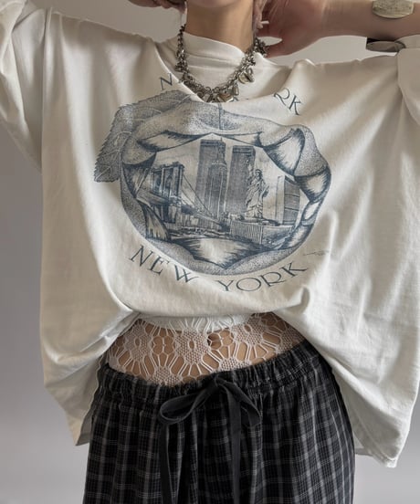【USED】00's NEWYORK T-Shirt / 260801-016