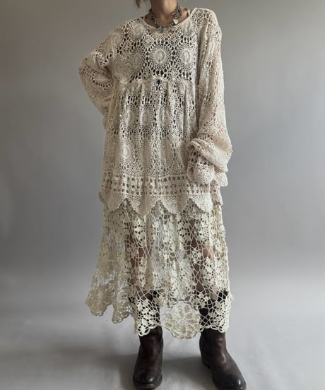 【RE;CIRCLE】 RE Crochet One-Piece / 260803-013