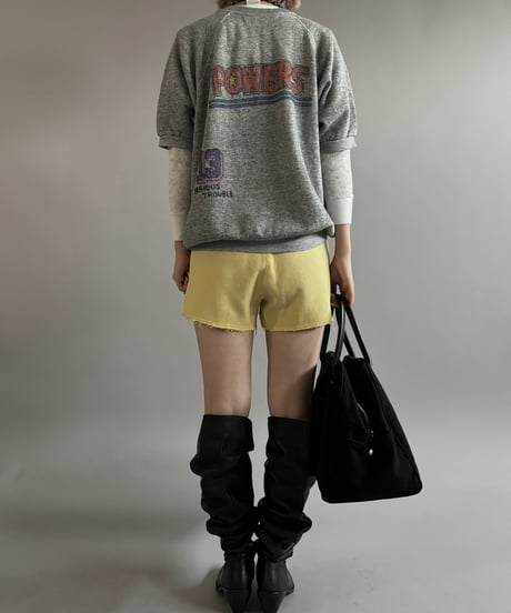 【RE;CIRCLE】 RE French Bedcover Boston Bag Wappen Black /261026-029