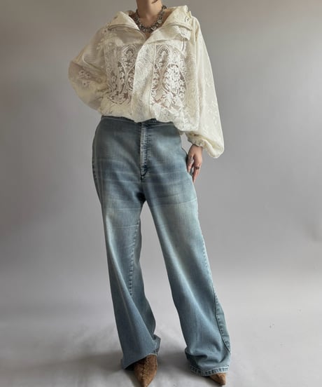 【RE;CIRCLE】RE Lace Hooded Jacket / 260824-009