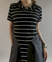 【RE;CIRCLE】RE Leotard Polo Shirt / 260713-019