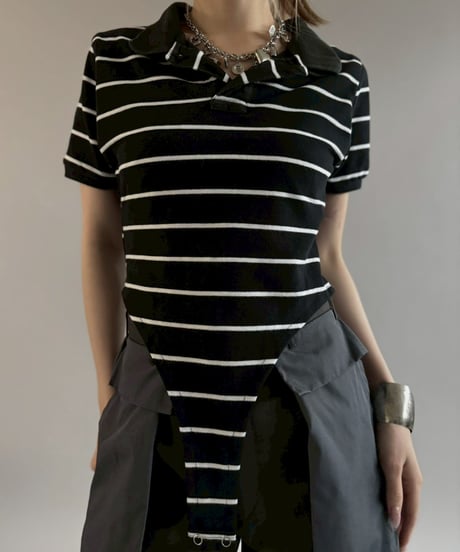 【RE;CIRCLE】RE Leotard Polo Shirt / 260713-019