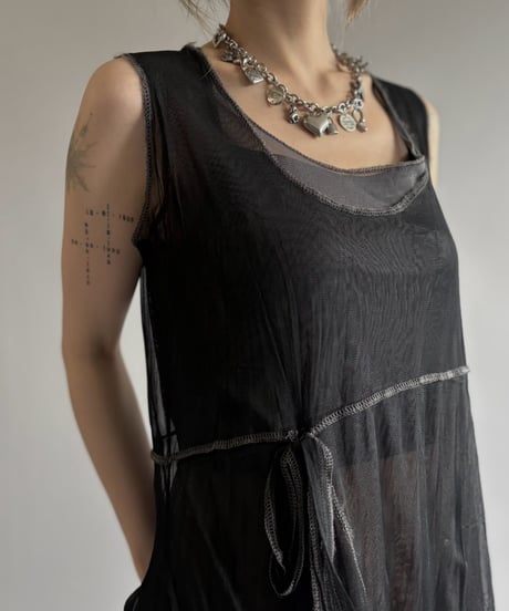 【USED】 N/S Sheer One-Piece / 260815-022