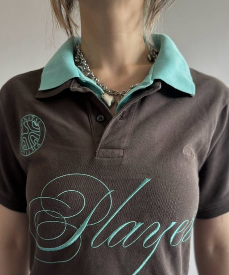 【Chinatsu Aoyama】 RE Player Polo Shirt / 260827-043