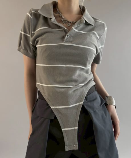 【RE;CIRCLE】RE Leotard Polo Shirt / 260713-016