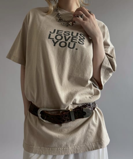 【USED】 JESOS LOVES YOU T-Shirt/ 260711-006