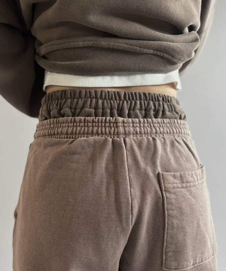 【RE;CIRCLE】 RE W Waist Sweat Pants / 261008-006