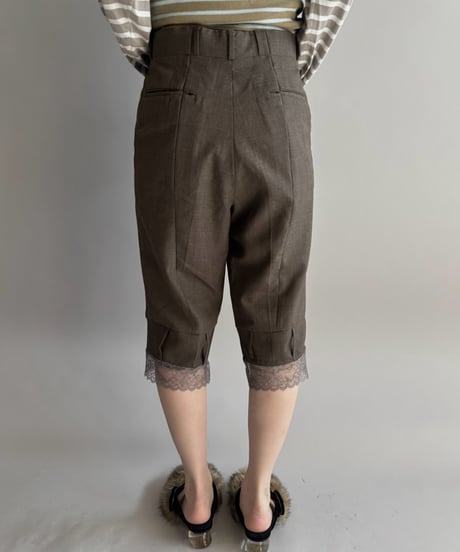 【Chinatsu Aoyama】 Suit Capri Pants  /  2601022-032