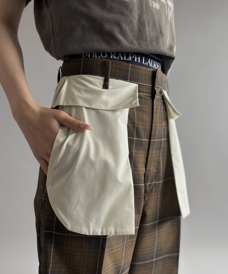 【RE;CIRCLE】 Re Slacks Pocket Shorts /  260727-007