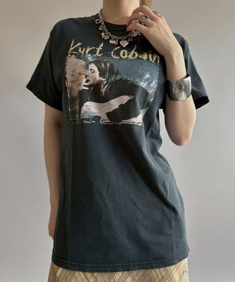 【USED】 Hanes Kurt Cobain T-Shirt/ 260718-007