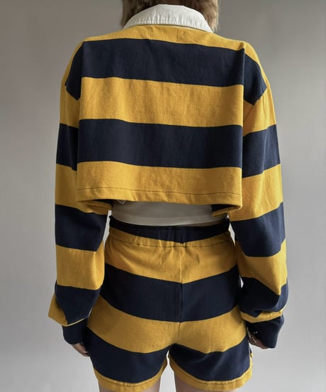 【RE;CIRCLE】 RE Cropped Rugger Shirt Set-Up  /261026-027