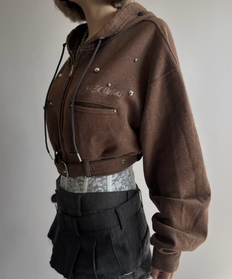 【Chinatsu Aoyama】 Studs Parka  /  2601022-027