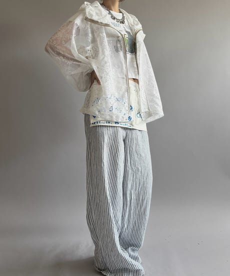 【RE;CIRCLE】RE Lace Hooded Jacket / 260824-013