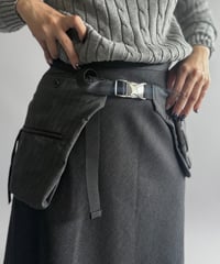 【RE;CIRCLE】 RE Suit Waist Belt Bag / 260917-004