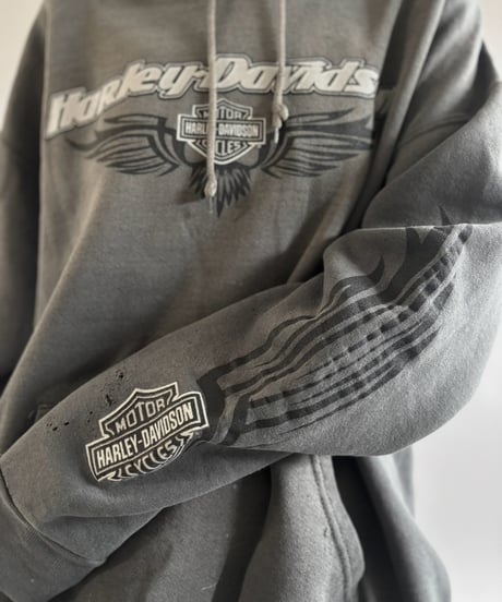【USED】 HARLEY-DAVIDSON Over Size Hoodie / 261003-023