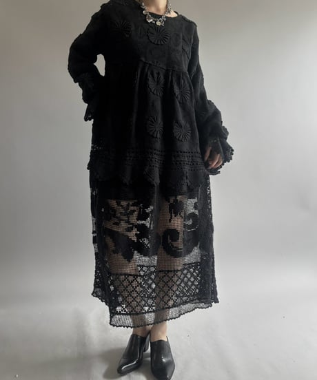 【RE;CIRCLE】 RE Crochet One-Piece / 260803-020