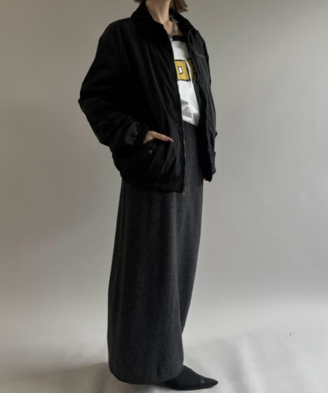 【RE;CIRCLE】 RE Corduroy Collar MA-1 Jacket / 261008-015
