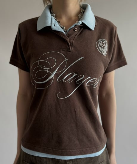 【Chinatsu Aoyama】 RE Player Polo Shirt / 260827-042