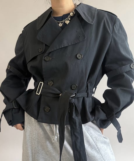 【RE;CIRCLE】 RE Trench Short Coat  / 261019-002