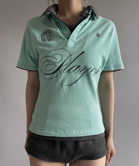 【Chinatsu Aoyama】 RE Player Polo Shirt / 260827-023