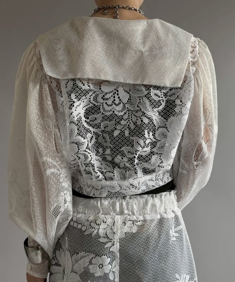 【RE;CIRCLE】RE Crochet  Blouse / 260709-005