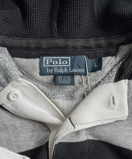 【USED】 Polo Ralph Lauren Border Hooded Rugger Shirt / 260919-006