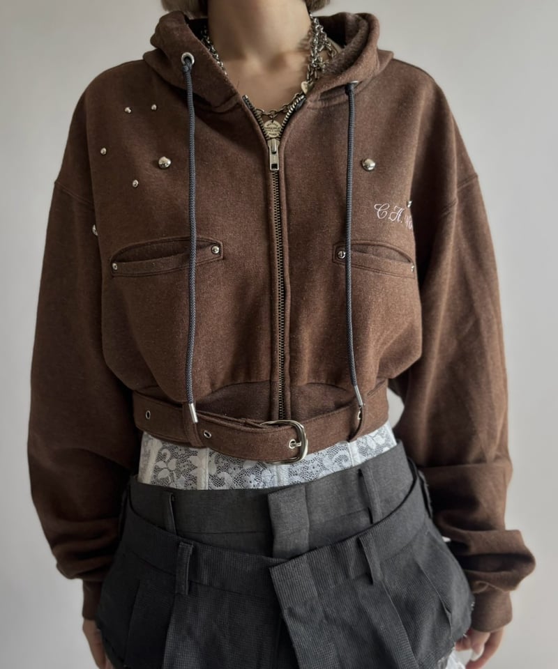 Chinatsu Aoyama】 Studs Parka / 2601022-027 | THE TINY SHOP by MORI