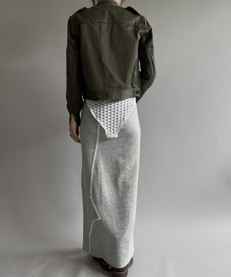 【USED】 Side Slit Sweat Skirt / 260926-012